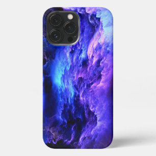 Funda Para iPhone 13 Pro Max Azul y Púrpura en las nubes