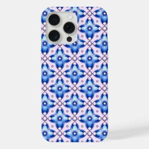 Azulejo Floral Azul Royal de Lujo ✨ Accesorio de P