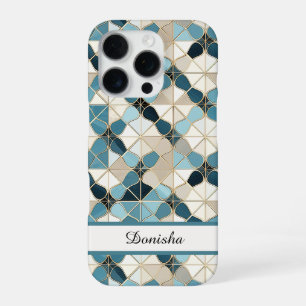 Funda Para iPhone 16 Pro Azulejo Marroquí Personalizado