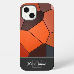 Azulejos de mosaico coloridos con Monograma! Case-