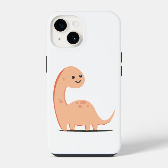 Funda Para iPhone Baby Dino (Reverso )