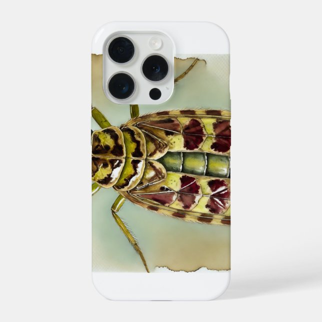 Funda Para iPhone Bacillus insect dorsal view 300824IREF247 - Waterc (Reverso )