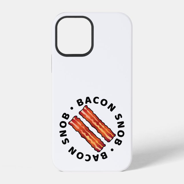 Funda Para iPhone Bacon Snob (Reverso )