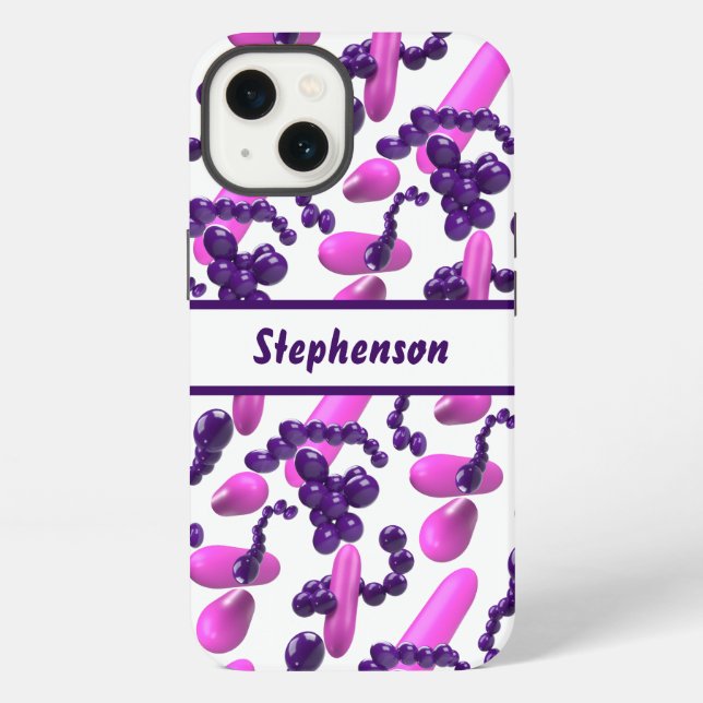 Funda Para iPhone Bacterias personalizadas (Reverso )