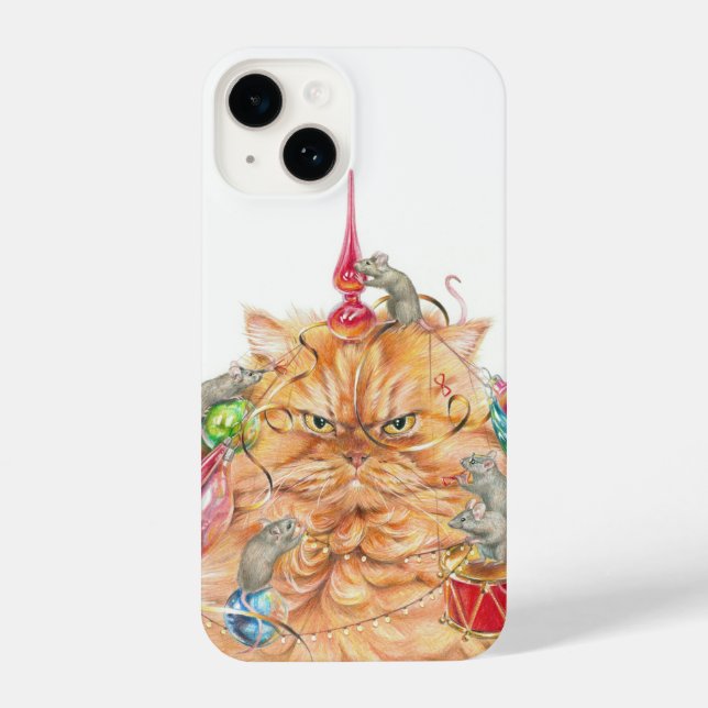 Funda Para iPhone Bah Humbug Navidades del odio Gruñón Desagradable  (Reverso )