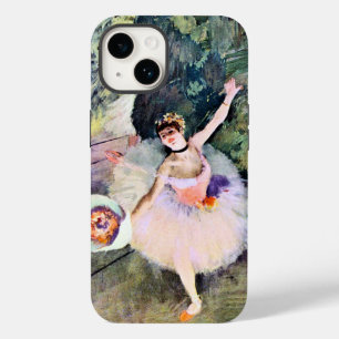 Funda Para iPhone 14 Bailarina con un ramo de flores por Edgar Degas