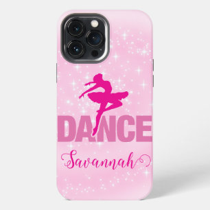 Funda Para iPhone 13 Pro Max Bailarina de baile de rosa caliente personalizada