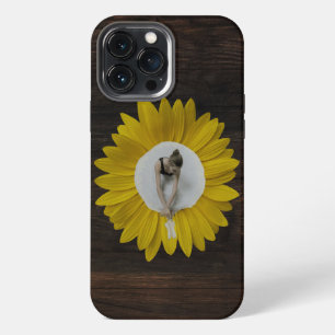 Funda Para iPhone 13 Pro Max Bailarina de ballet girasol amarillo