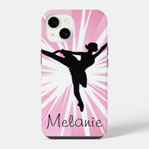 Funda Para iPhone 14 Bailarina Pink Star vibración iPhone 4/4s