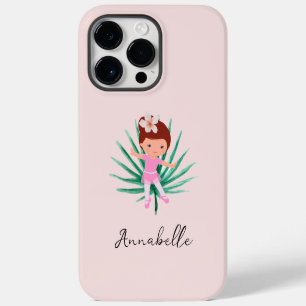 Funda Para iPhone 14 Pro Max Bailarina Vida Tropical