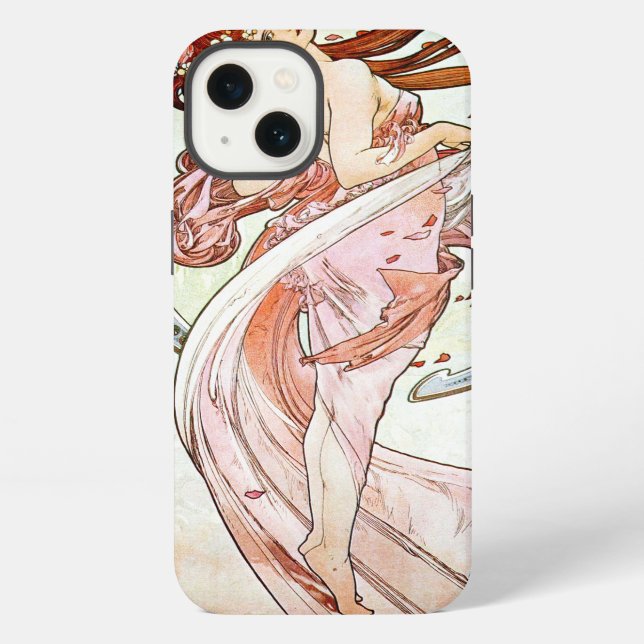Funda Para iPhone Baile de Alphonse Mucha (Reverso )
