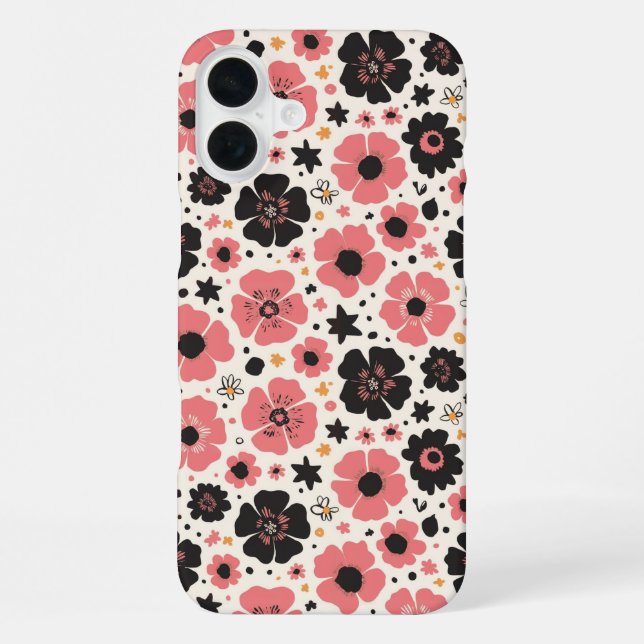 Funda Para iPhone Baile de Flor de Bold & Blush (Reverso )