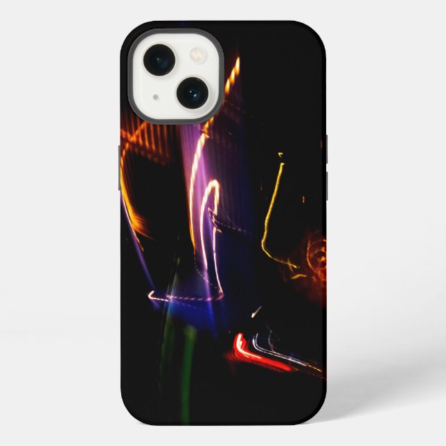 Funda Para iPhone baile del auto morado (Reverso )
