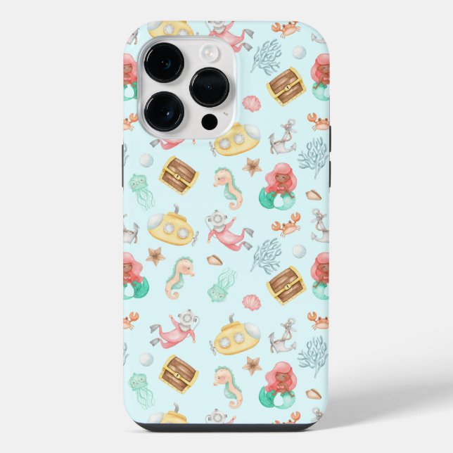 Funda Para iPhone Bajo El Mar (Reverso )