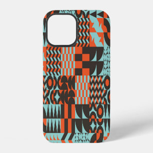 Funda Para iPhone 12 Baldosas geométricas mosaicas, patrón elegante sin