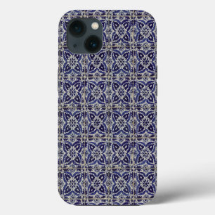 Baldosas Italianas Rústicas Azulejo Azul Blanco Ge