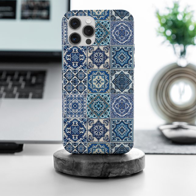 Funda Para iPhone Baldosas mediterráneas, portuguesas, azulejo, mall (Subido por el creador)