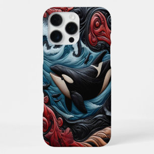 Funda Para iPhone 16 Pro Max Ballenas majestuosas: El abrazo del mar
