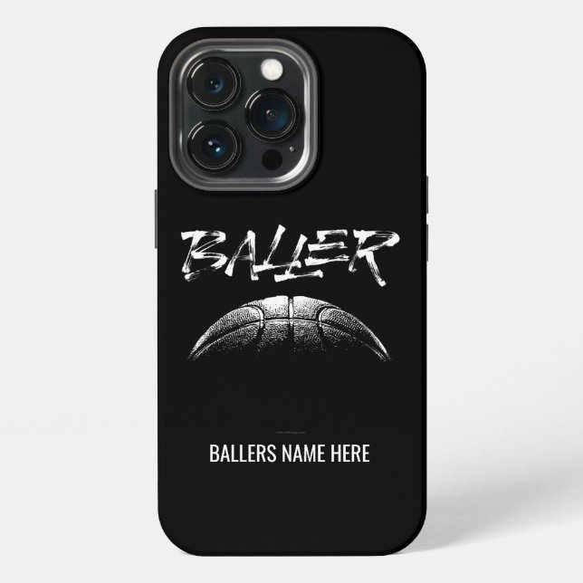 Funda Para iPhone Baller (basketball) Case-Mate iPhone case (Reverso )