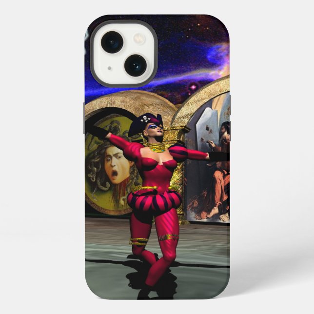 Funda Para iPhone BALLET ANDROID, Ciencia Ficción (Reverso )