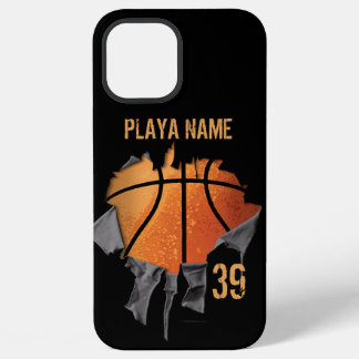 Funda Para iPhone 12 Pro Max Baloncesto desgarrado