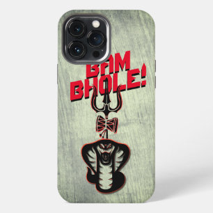 FUNDA PARA iPhone 13 PRO MAX "BAM BHOLE" NAAG Y TRISHUL DE LORD SHIVA