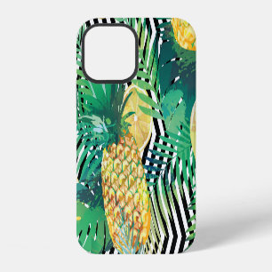 Funda Para iPhone 12 Bananas exóticas Lemones Tropicales Sin Marea