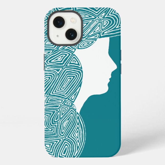 Funda Para iPhone Banco de Damas de Poder (Reverso )