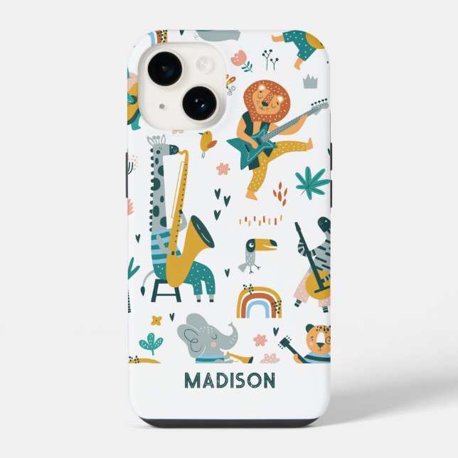 Funda Para iPhone Banda Musical Cool  (Reverso )