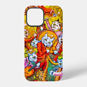 Funda Para iPhone 12 Banda Musical de Gatos