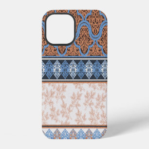 Funda Para iPhone 12 Bandas Florales Boho: Colección étnica sin focos