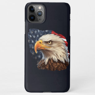 Funda Para iPhone 11Pro Max Bandera americana águila calva