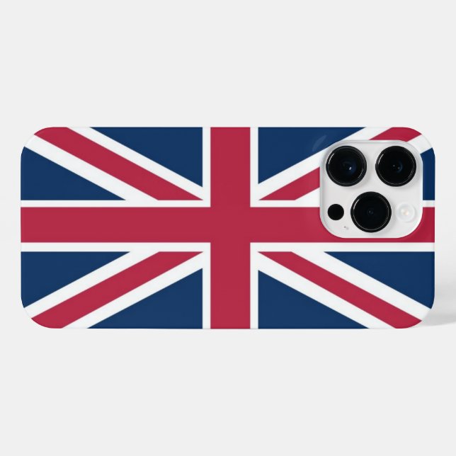 Funda Para iPhone Bandera británica (Reverso Horizontal)