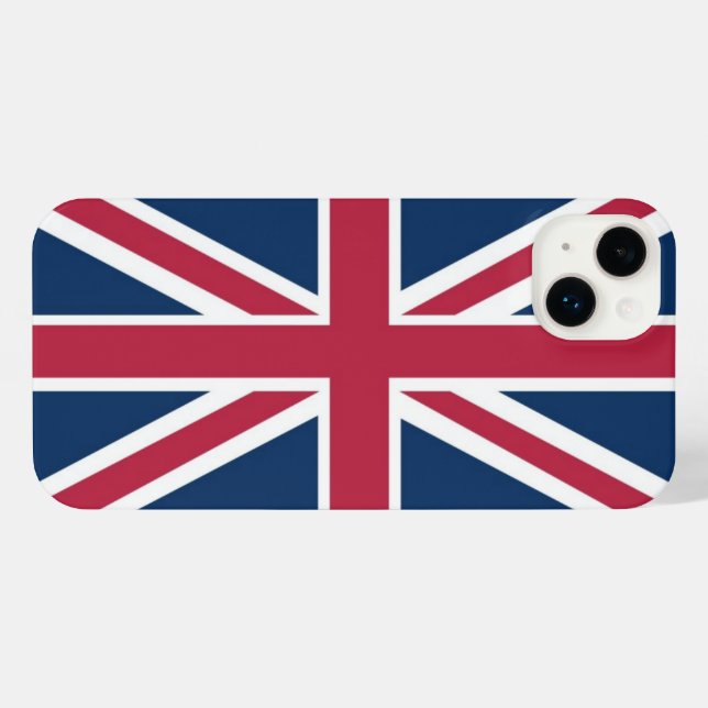 Funda Para iPhone Bandera británica (Reverso Horizontal)