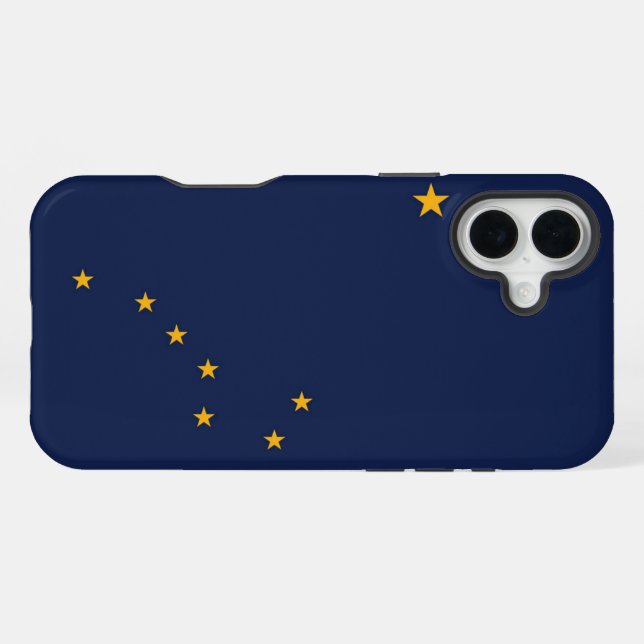 Funda Para iPhone Bandera de Alaska (Reverso Horizontal)