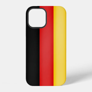 Funda Para iPhone 12 Bandera de Alemania Colores patrióticos de Schwarz