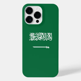 Funda Para iPhone 14 Pro Max Bandera de Arabia Saudita