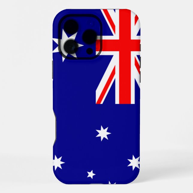Funda Para iPhone Bandera de Australia (Reverso )