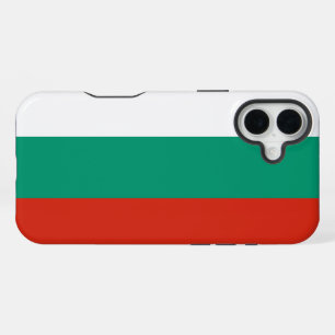 Funda Para iPhone 16 Plus Bandera de Bulgaria