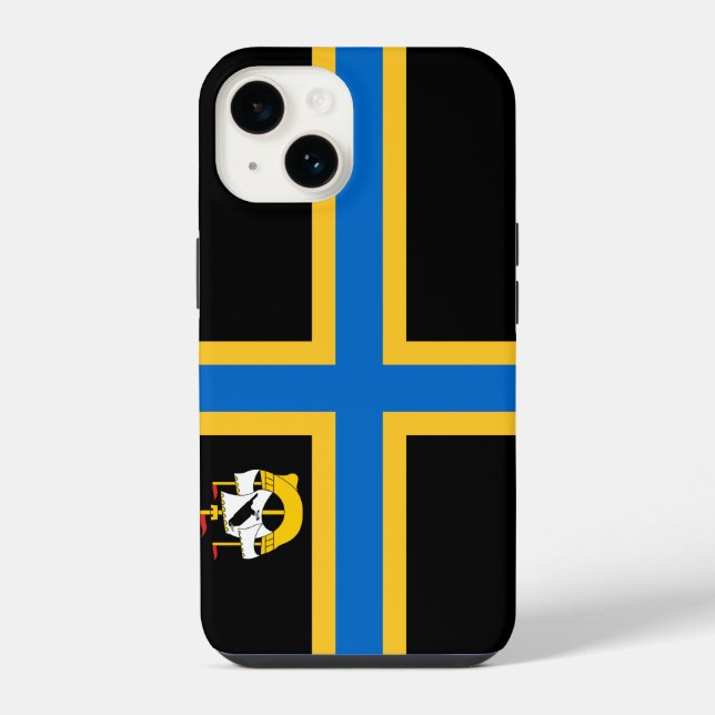 Funda Para iPhone Bandera de Caithness  (Reverso )