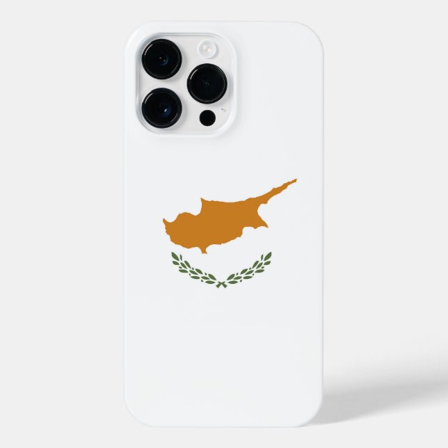 Funda Para iPhone Bandera de Chipre (Reverso)