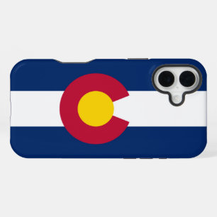 Funda Para iPhone 16 Plus Bandera de Colorado