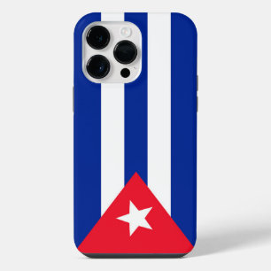 Funda Para iPhone 14 Pro Max Bandera de Cuba