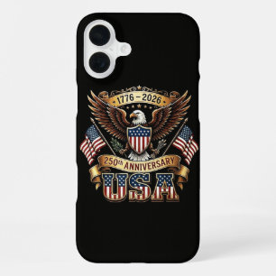 Funda Para iPhone 16 Plus Bandera de EE. UU. 250 Aniversario 250 Años Americ