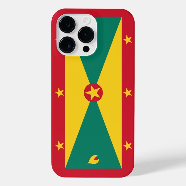 Funda Para iPhone Bandera de Granada (Reverso)