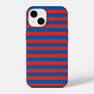 Funda Para iPhone 14 Bandera de Haití París estribos símbolo patrón azu
