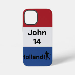 Funda Para iPhone 12 Mini Bandera de Holanda Personalizada Orgullo Fútbol