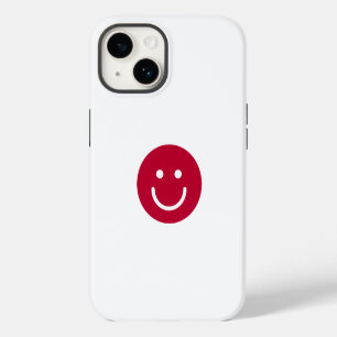 Funda Para iPhone 14 Bandera de Japón, Cara sonriente, Japón , Japonés 