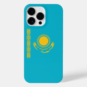 Funda Para iPhone 14 Pro Max Bandera de Kazajistán