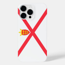 Funda Para iPhone 14 Pro Max Bandera de la Isla de Jersey